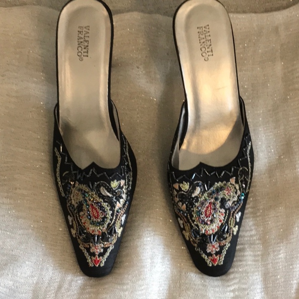 Show stopping gorgeous Valenti Franco brand heels